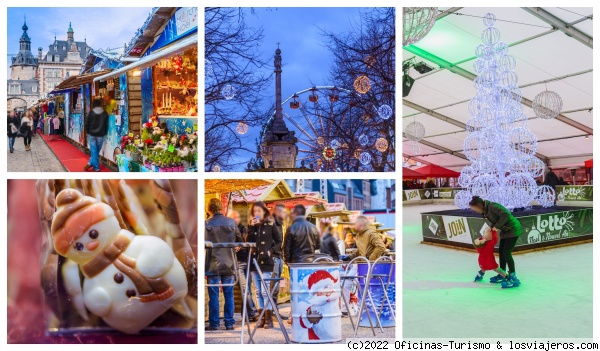 Mercados de Navidad 2022 en Valonia - Bélgica
Collage fotos Oficina de Turismo de Valonia
