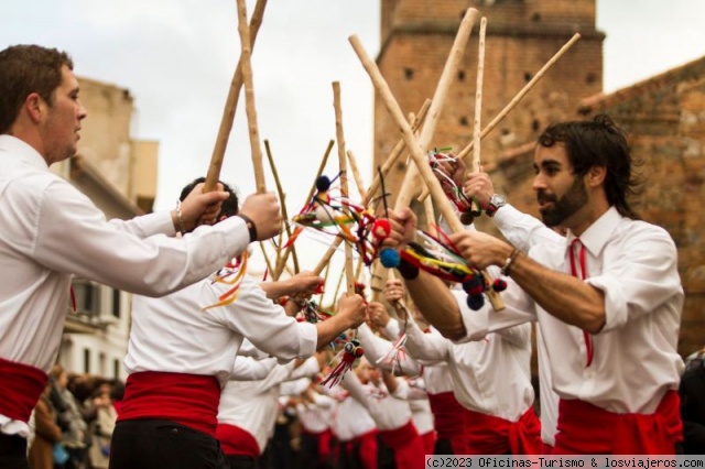 Danzaores - Garbayuela, Badajoz
Danzas guerreras cada 3 de febrero por San Blas

