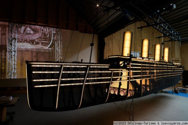Museo del Titanic Belfast, Irlanda del Norte
Réplica del Titanic
