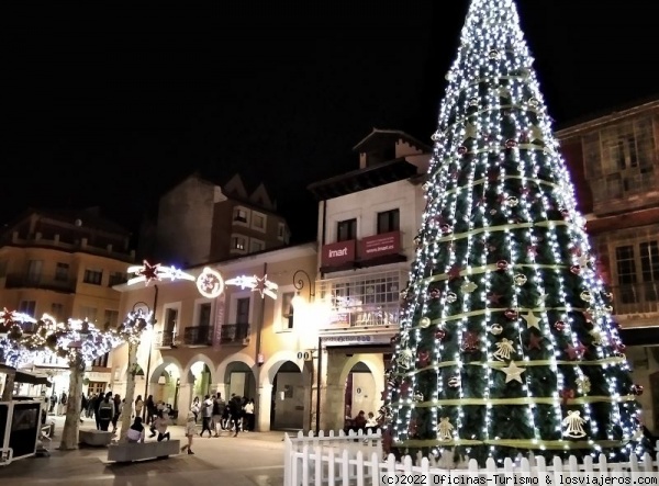 Navidad en Aranda de Duero - Burgos
Árbol de Navidad e iluminación en la Plaza Mayor
