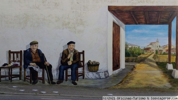 Street Art rural - Provincia de Burgos - La Ciudad de Burgos espera el paso del Peregrino ✈️ Foro Castilla y León