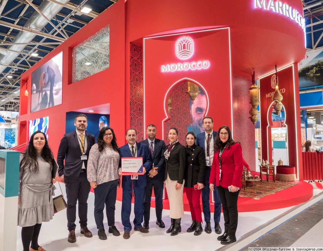 Marruecos Premio Mejor Stand FITUR 2024 - IFEMA - Oficina Nacional Marroquí de Turismo - Foro Marruecos, Túnez y Norte de África