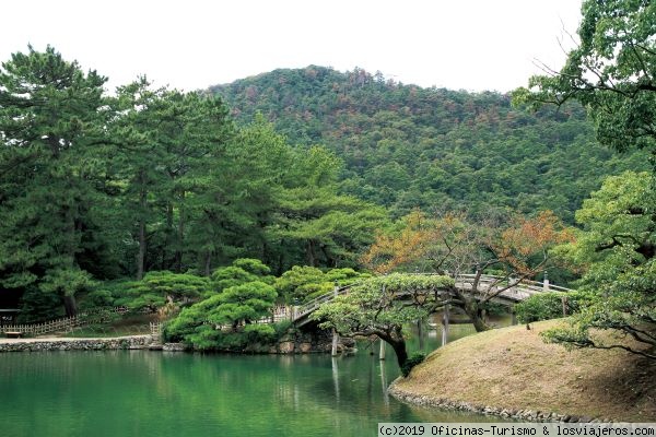 Parque Ritsurin Koen, Takamatsu - Kagawa (Japón)
Es un parque más bellos del país, está situado en la ciudad de Takamatsu, prefectura de Kagawa.
