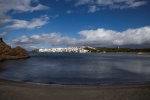 Es Grau - Menorca
Grau, Menorca, Pueblo, marinero, casas, encaladas, junto, amplia, protegida, playa