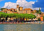 Palio delle Barche en el lago Trasimeno, Umbría - Italia