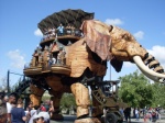 Elefante mecánico
Bretaña, Nantes, Isla de las máquinas
