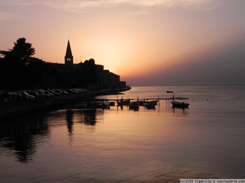 Foro de Restaurantes En Croacia: Crepúsculo sobre Rovijn