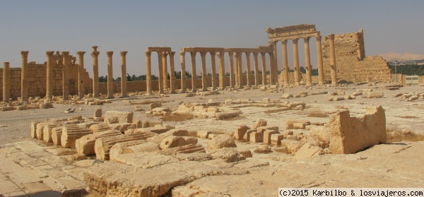 Ruinas De Palmira (Siria)
Restos de la antigua ciudad romana de Palmira. Una joya en medio del desierto!!!
