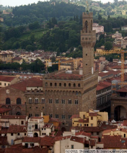 Palazzo Vecchio de Florencia
El Palazzo Vecchio, del siglo XIV, es la sede del Ayuntamiento de Florencia desde su construcción.
