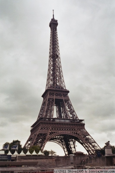 Torre Eiffel de Paris
Sin duda, el símbolo de la ciudad.
