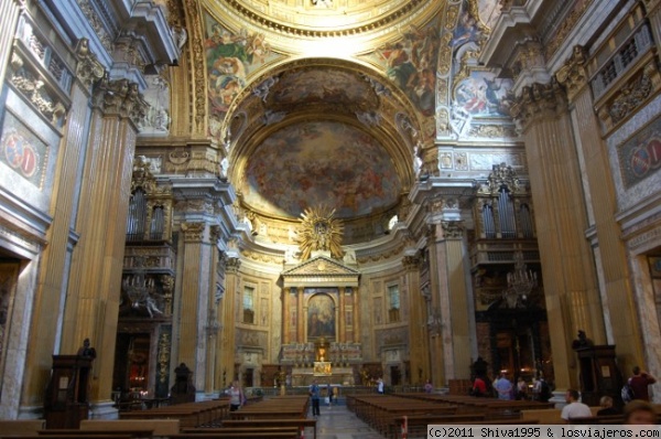 Iglesia del Gesú de Roma ✈️ Fotos de Italia ✈️ Los Viajeros