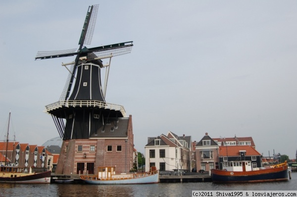 Molino de Haarlem
El molino de Adriaan es uno de los numerosísimos que se pueden encontrar por Holanda
