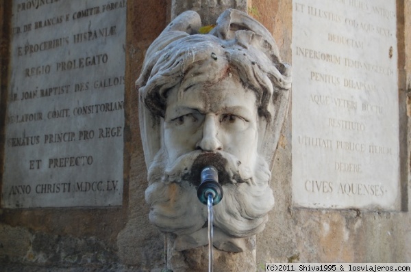 Detalle de fuente en Aix-en-Provence
Parece un poco harta de estar siempre manando agua....

