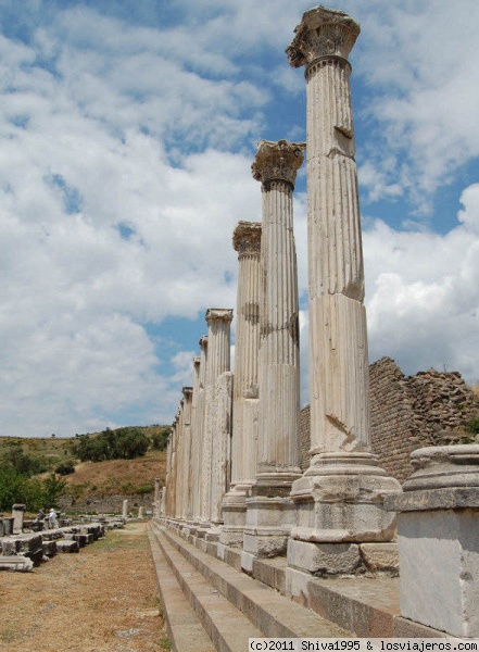El Asklepieion de Pérgamo
Antiguo templo dedicado a Asclepio, dios de la medicina. El hospital del siglo II d.C.
