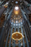 Dome of the Sagrada Familia in Barcelona