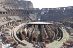 Interior of the Colosseum of Rome