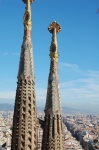Torres de la Sagrada Famillia de Barcelona