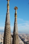 Torres de la Sagrada Famillia de Barcelona
Gaudí Barcelona España Spain