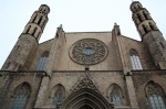 Basílica de Santa Maria del Mar en Barcelona
Mar Barcelona España Spain