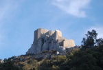 Castillo de Quéribus en Languédoc