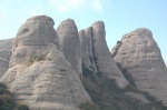 Formaciones rocosas de Montserrat (Barcelona)