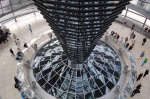 Interior de la cúpula del Parlamento de Berlín
Bundestag Berlin Alemania Germany