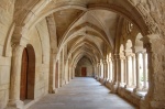 Galería del claustro de Vallbona (Lleida)
Galería, Vallbona, Lleida, Vista, claustro, galería