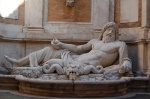 Marforio en los Museos Capitolinos de Roma