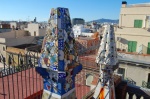 Dos chimeneas del Palacio Güell - Barcelona