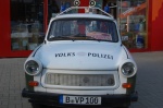 Coche de la policía en Berlín