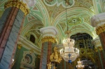 Interior of the Cathedral de los Santos Pedro y Pablo - St. Petersburg