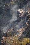 Fumaroles of Vesuvius in Naples
