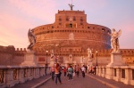 Castillo y puente Sant'Angelo de Roma