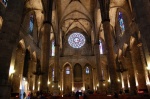 Interior de la Basílica de Santa María del Mar en Barcelona
Mar Barcelona España Spain