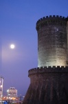 Night at the Castel Nuovo in Naples