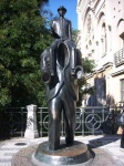 Monumento a Kafka en Praga