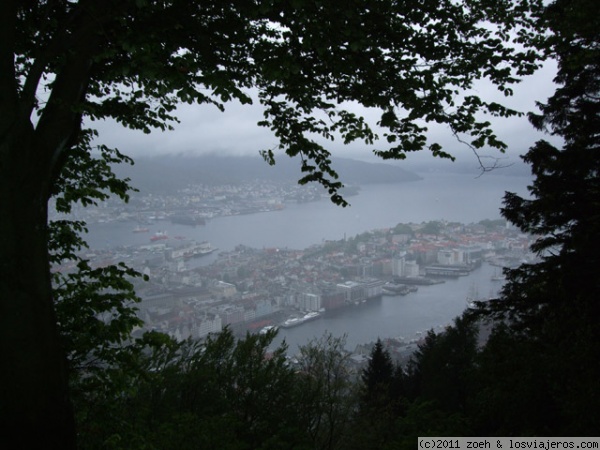 Bergen
Bergen desde el monte Floien
