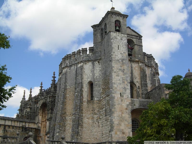 Foro de Tomar: Fortaleza templaria en Tomar (Portugal)