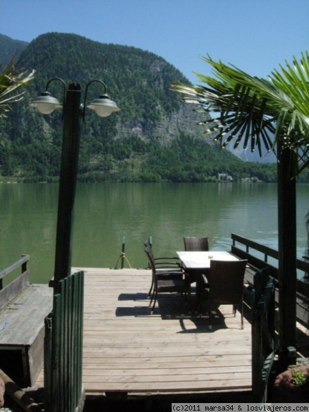 Restaurante en Hallsttat
¿A quién no le gustaría comer aquí?
