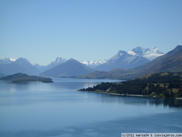 Camino a Paradise Valley (alrededores de Queenstown)
En estos paisajes cercanos a Glenorchy se rodaron varias escenas de El Señor de los Anillos
