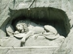 The wounded lion of Lucerne