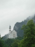Vista del castillo de Neuschwanstein