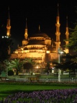 La Mezquita Azul
Mezquita, Azul, Vista, Sultanahmet, nocturna, desde