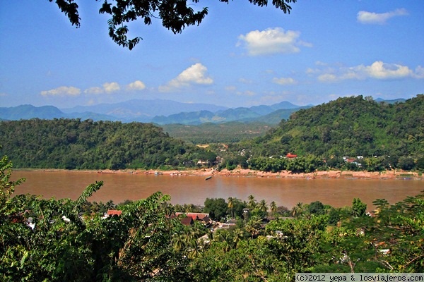 Phu Si
Vistas al Mekong desde el monte Phu Si, situado en el centro del pueblo
