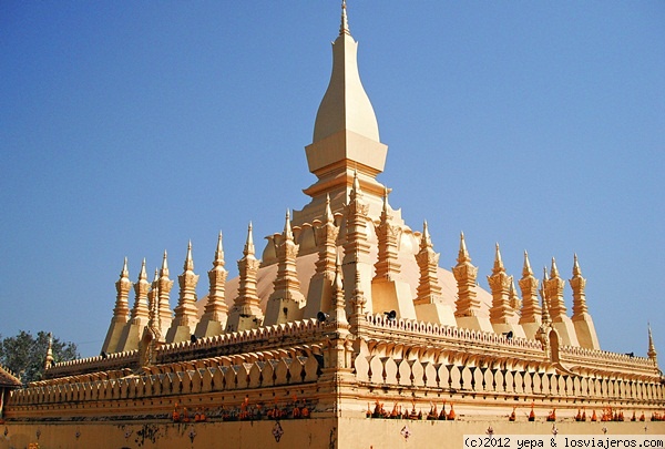Foro de Laos en Sudeste Asiático: Pha That Luang