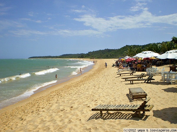 Praia Las Palmeiras
En Arrial de Ajuda en Bhaia hay largas y fabulosas playas para disfrutar del dia
