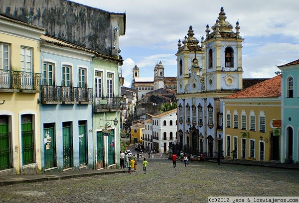 Pelourinho
Casco antiguo de Salvador de Bhaia
