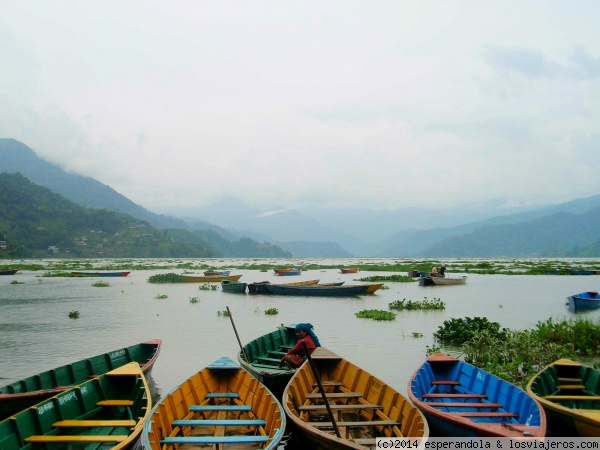 Visiones de Nepal, Lago Phewa
Vida cotidiana a orillas del Phewa, en Phokara
