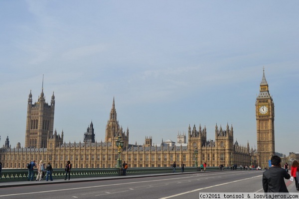 Houses of Parliament
Casas del Parlamento desde el London Eye
