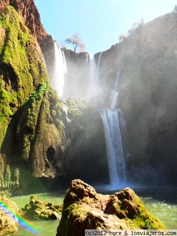 cascadas de ouzoud
cerca de marrakech, hay las cascadas mas altas del norte de africa.
